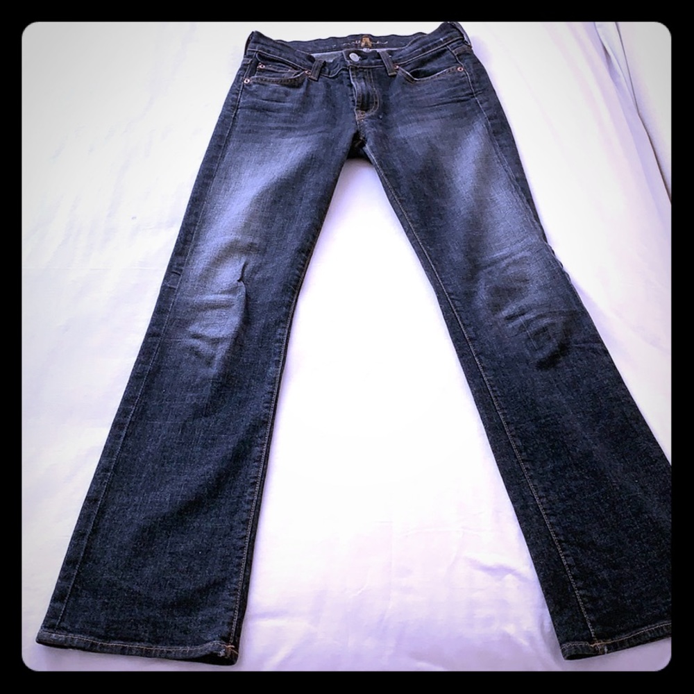7 for all mankind Straight Leg Jeans